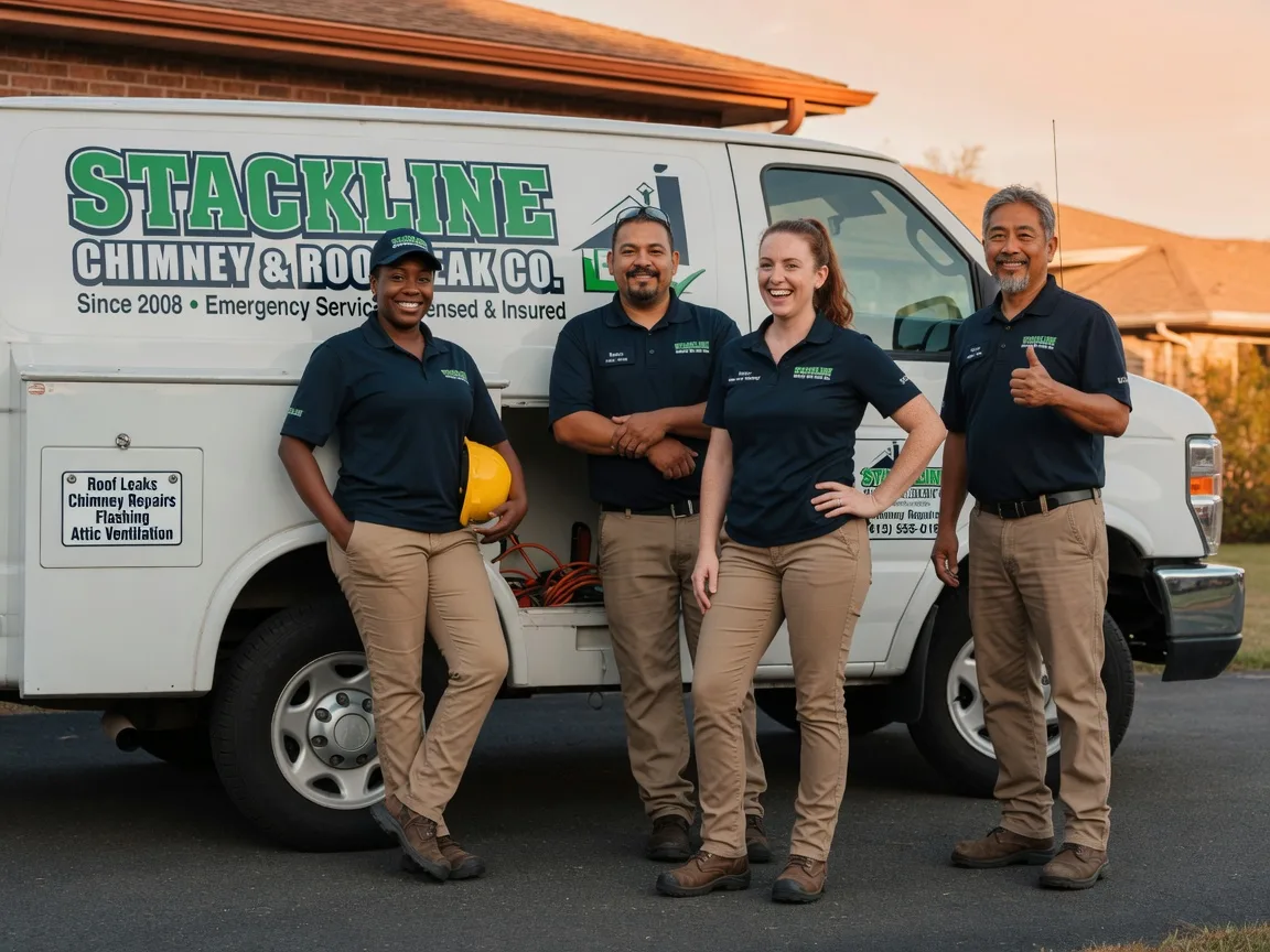 Chimney flashing repair company in State Line, IN